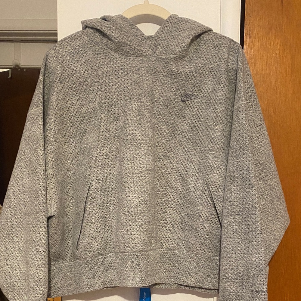 Nike Heathered Gray Hoodie